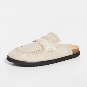 NWT Freda Salvador Evie mule clogs whipstitched